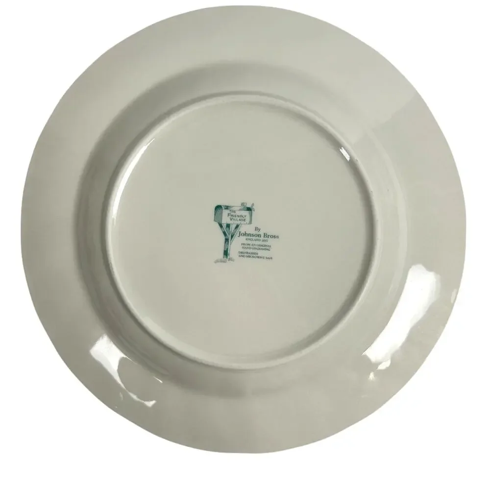 Johnson Bros Friendly Village England Autumn Mists 2007 Collector Dinner Plate